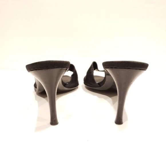 Gucci womens logo heel monogram womens heels size 10b logomania - Picture 5 of 7